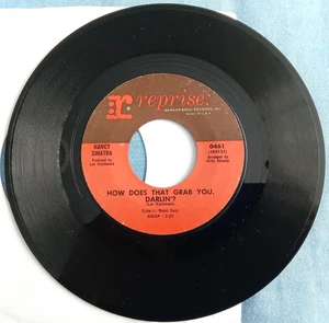 NANCY SINATRA, HOW DOES THAT GRAB YOU DARLIN', 1966 US REPRISE LABEL, POP,  VG+. - Picture 1 of 2