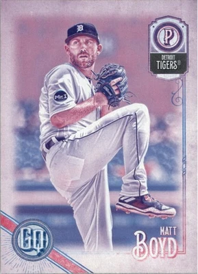 2018 Topps Gypsy Queen Missing Blackplate #34 Matt Boyd - BB - Image 1 of 2
