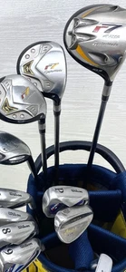 Taylormade Club Set 1W 3W 5W 4H 6-9i Pw 56 PT 11pc RH Graphite & Steel SR Men - Picture 1 of 9