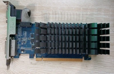 ASUS GeForce 210 EN210 Silent/DI/1GD3/V2(LP) HDMI VGA Low Profile Graphics Card - Image 1 of 4