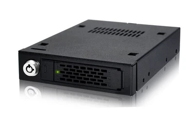 ICY DOCK Rugged Full Metal 2.5” SAS/SATA HDD & SSD Mobile Rack for External 3.5" - Image 1 of 4