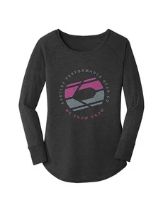 Womens Castle X Long Sleeve T-Shirt Rail - Black/Pink - Bild 1 von 1