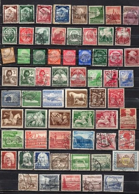 GERMANY.   1933-1944.   COLLECTION BUILDER OF 217 ALL DIFFERENT STAMPS. - Image 1 of 4