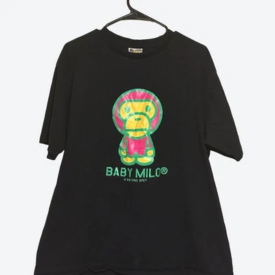 Черная футболка BAPE Baby Milo - Изображение 1 из 4