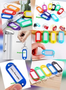 Schlüsselschilder Gepäck Haustier Taschenanhänger ID Adressetikett Identität Schlüsselanhänger Anhänger Schlüsselringe - Bild 1 von 47