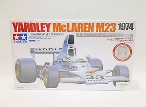 YARDLEY McLAREN M23 TAMIYA 1/12 retráctil sin abrir grabado piezas incluidas - Imagen 1 de 4