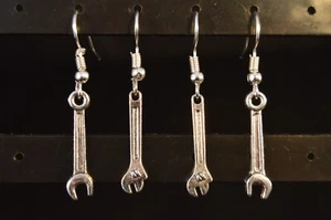 Lot of 2 Pairs WRENCHES - TOOLS CHARM EARRINGS  New!  Jewelry USA QUALITY SALES! - Picture 1 of 6