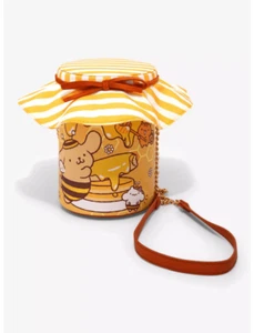 Sanrio Pompompurin Honey Jar Crossbody Bag Purse - Picture 1 of 3