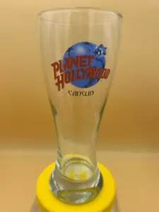 Planet Hollywood Cancun großes großes Souvenir Pils Bierglas Pintgröße schwer - Bild 1 von 5