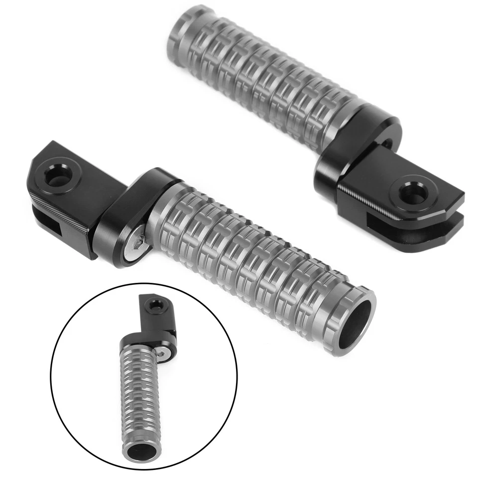 Reposapiés delanteros clavija para Aprilia RS660 Tuono 660 RSV4 de fábrica 2021-2022 gris Foto 1 de 4