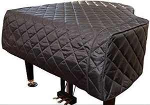 Steinway Lightweight Quilted Cover for Model B  6' 10 1/2 Black - No emb. Logo - Picture 1 of 5