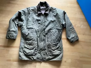 Filson Style 1439N Waxed Canvas Jacket, Size XXL, Otter Green, Moleskin Collar - Picture 1 of 14