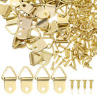 Golden Picture Frame Hanging Hooks Kit with Screws - 1 Set (2cm*1cm)-