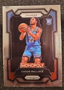 Cason Wallace 2023-2024 Prizm Monopoly Base Rookie Card - Picture 1 of 2