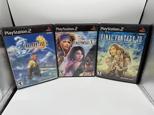 PLAYSTATION 2, FINAL FANTASY X, X-2, XII FOR PS2 - Picture 1 of 8
