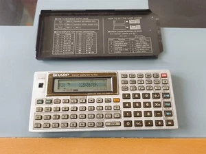 Calculatrice SHARP PC-1403 - Pocket Computer - MADE IN JAPAN 1986 - Photo 1/17