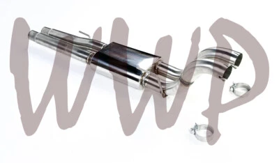 Sistema de escape silenciador de ajuste directo de acero inoxidable de 3" para Ford F150 Raptor EcoBoost 17-20 Foto 1 de 3