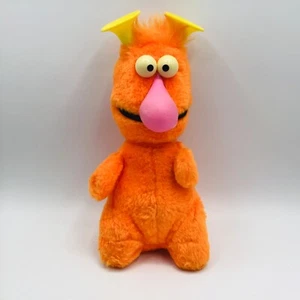 VTG Sesame Street Honker 9" Plush Stuffed Toy Hasbro Muppets Nose Honks Orange - Picture 1 of 11