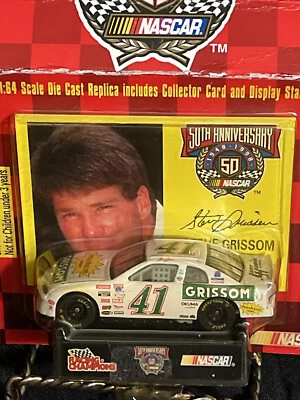 Racing Champions NASCAR 50 aniversario Steve Grissom #41 1/64 DieCast 1998 Foto 1 de 4
