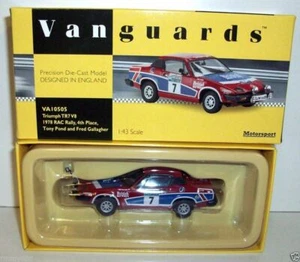 VANGUARDS 1/43 VA10505 TRIUMPH TR7 V8 1978 RAC RALLY 4TH PLACE T. POND - Picture 1 of 1