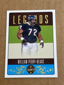 2023 Panini Legacy Legends # 130 William Perry Chicago Bears - Picture 1 of 2