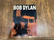 Bob Dylan Don't Look Back Songbook Photos Piano Vocal Guitar 1968