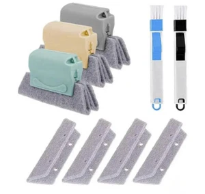 Magic Window Track Cleaner, Window Groove Cleaning Brush Tools Set - Picture 1 of 4