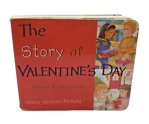 Children's Book The Story of Valentine's Day Board Book By Nancy J Skaermeas - Picture 1 of 11