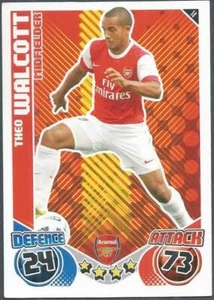 TOPPS MATCH ATTAX 2010-11- #014-ARSENAL-THEO WALCOTT - Picture 1 of 1