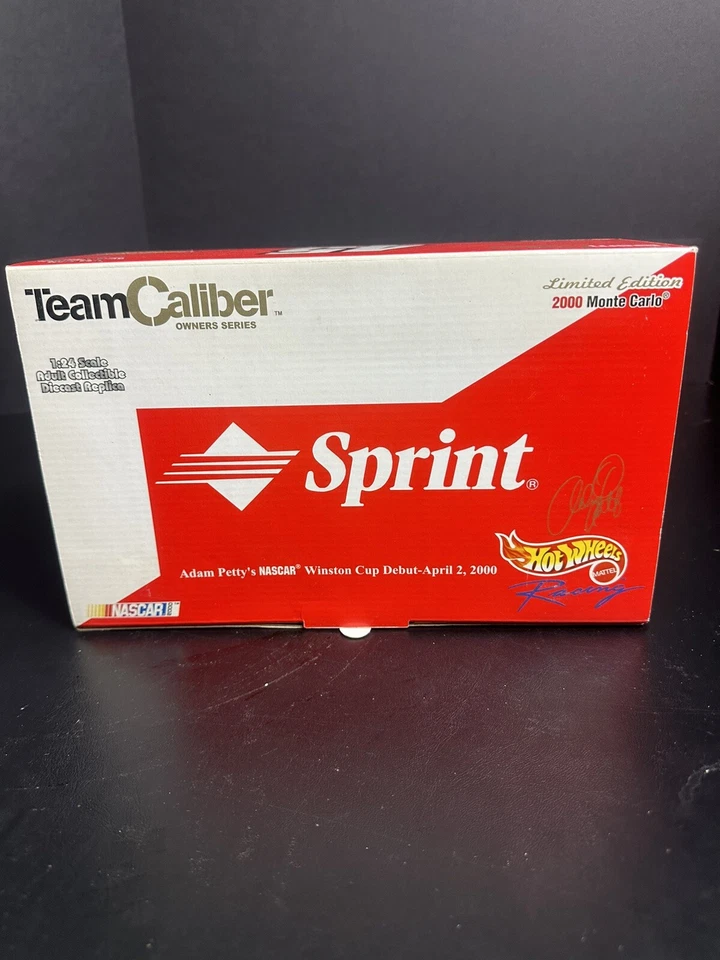 ADAM PETTY #45 Sprint PC 00 Chevrolet MC Winston Cup debut TCOS Nascar diecast Foto 1 de 4