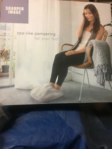 Sharper Image Heated Foot Pillow with Vibration  - New in Package -NO RESERVE - Picture 1 of 1