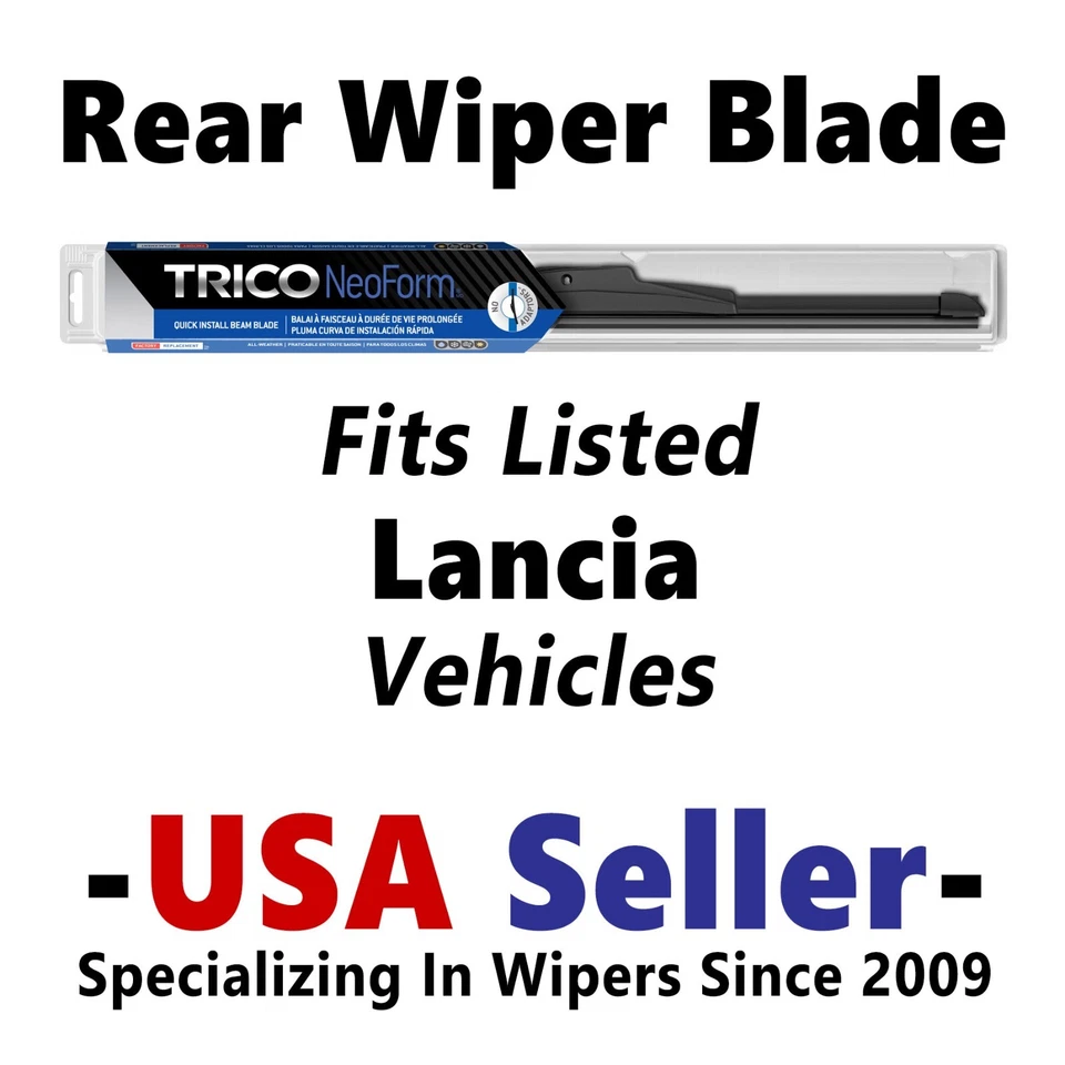 Limpiaparabrisas trasero Super-Premium NeoForm se adapta a vehículos Lancia 16180 listados Foto 1 de 1