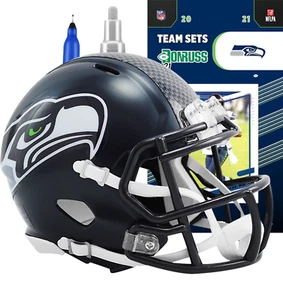 Seattle Seahawks Riddell Speed Mini Helm (Autogrammset) - Bild 1 von 7