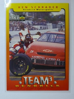 1997 Upper Deck Collector's Choice Team 3 Hendrick #135 Ken Schrader - Image 1 of 2