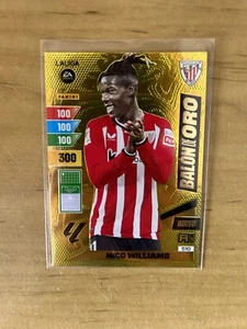 NICO WILLIAMS NUEVO BALÓN DE ORO 510 ADRENALYN XL 2023-24 23 24 PANINI - Imagen 1 de 1