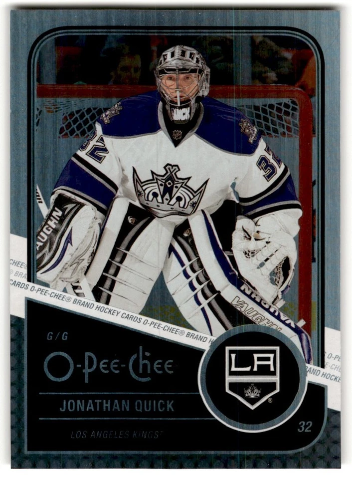 Jonathan Quick 2011-12 O-Pee-Chee Rainbow #96 Los Angeles Kings - Image 1 of 2