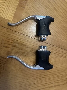 DIA-COMPE REGULAR BICYCLE HOODED DROP BAR BRAKE LEVERS 23.5 MM CLAMP - Picture 1 of 6