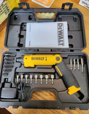 Dewalt DCF008 8V Max Electric Screwdriver Set 45pcs Genuine Tool Express - Image 1 of 4