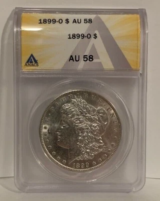 1899 - O   MORGAN  SILVER  DOLLAR - Image 1 of 2