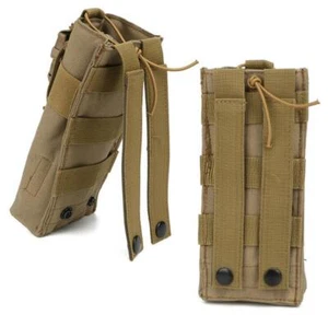 Jagd Taktischer Aufsatz Molle Beutel Tasche für Gegensprechfunk 500ml Getränk - Bild 1 von 11