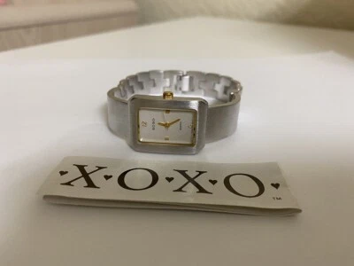  NOS XOXO Women's X872 Silver-Tone Watch white dial - Image 1 of 4