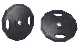 Pro Fitness Olympic Rubber Weight Plates 2 x 20kg - Picture 1 of 4