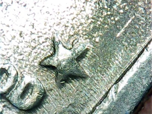 1979 P Susan B. Anthony Dollar Error Die Chip - Picture 1 of 5