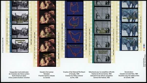 Canada Stamps, Souvenir Sheet Of 5, Cinema in Canada, #1615 MNH - Picture 1 of 1