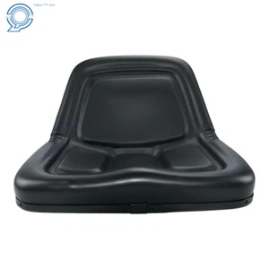 Universal TM333BL Replacement Black High-Back Lawn Mower Tractor Seat - Picture 1 of 20
