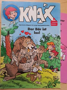 KNAX Nº1 de 1990 con hoja de aviso - revista de cómics publicitarios de las cajas de ahorros Z1-2 - Imagen 1 de 4