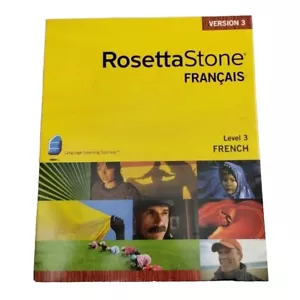 Rosetta Stone French Version 3 Level 3 W/ Audio Companion CD Books & Earphones - Picture 1 of 6