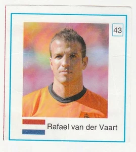Portugese Gorila gum Football Wax Wrapper 2014 #42 Rafael van der Vaart Holland - Picture 1 of 1