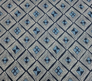 Mali Kuba in Admiral BTY Robert Allen Dwell Studios 100% Cotton Duck 54" Wide - Picture 1 of 2