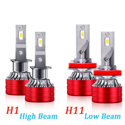 Kit combinado de bombilla de faros LED súper blanca para Ford Fiesta 2014-2018 Foto 1 de 4